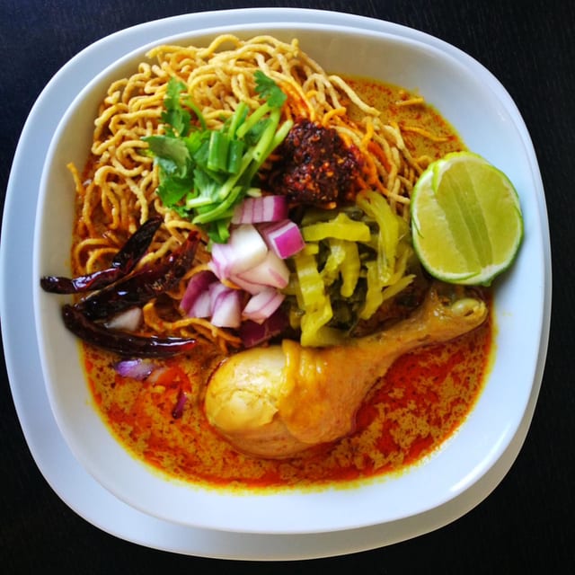 Khao Soi Chicken.