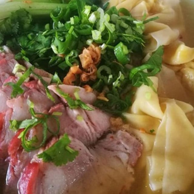 Wonton Mee Soup.