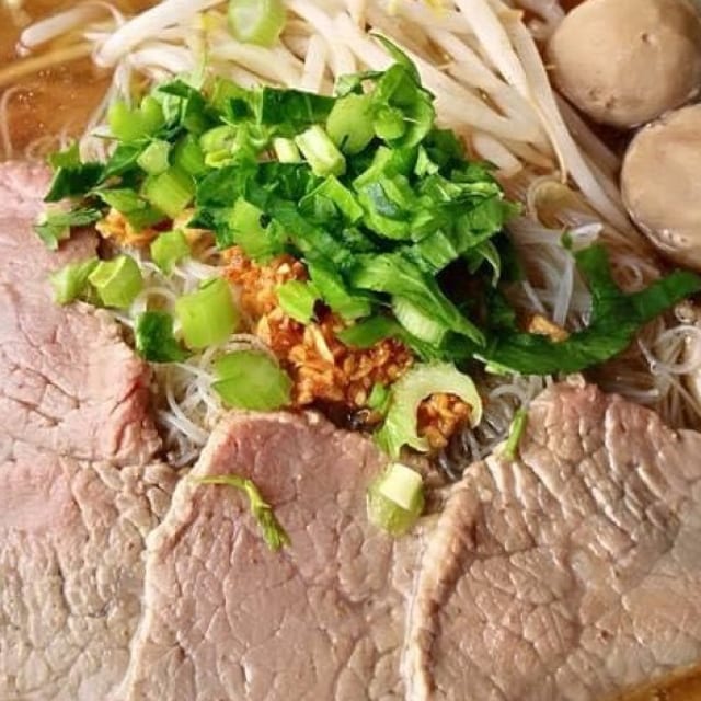 Beef Noodle Bowl.