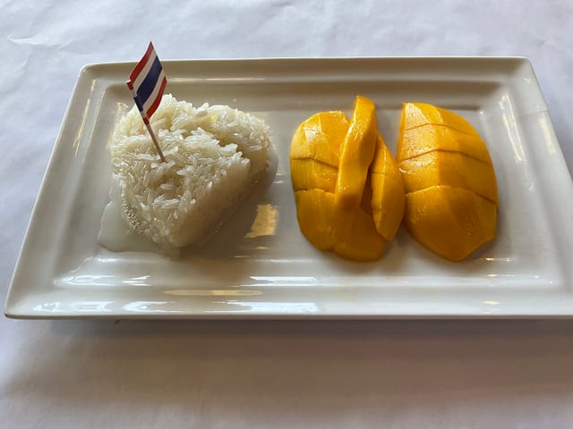 Sticky Rice with Mango (Seasonal).