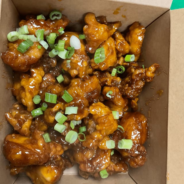 Orange Chicken.